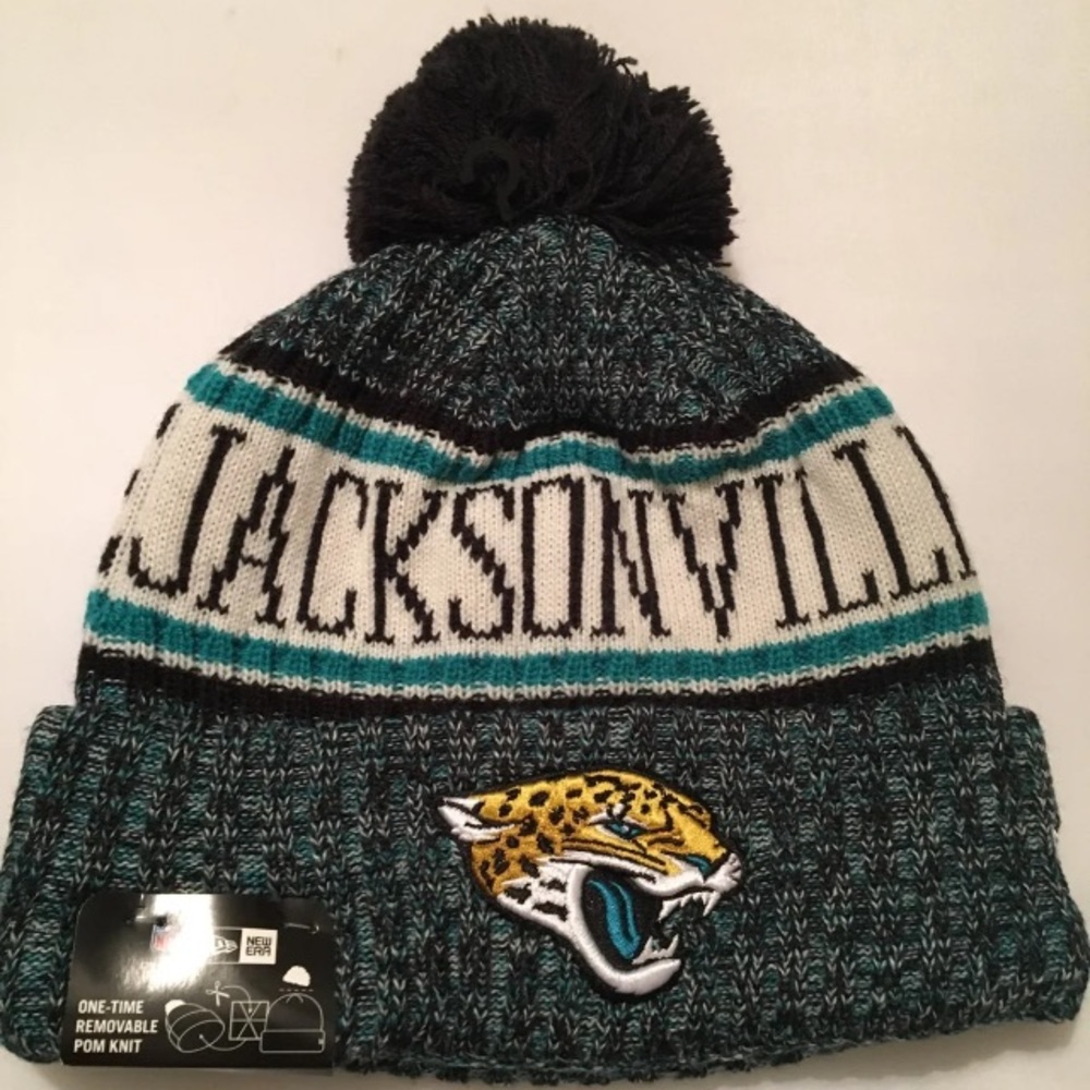 Jacksonville Jaguars new era On Field Beanie Nwt